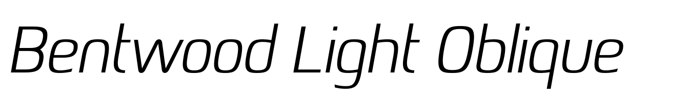 Bentwood Light Oblique